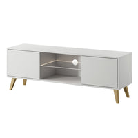 TV staliukas SAVONI, baltas, 140 cm