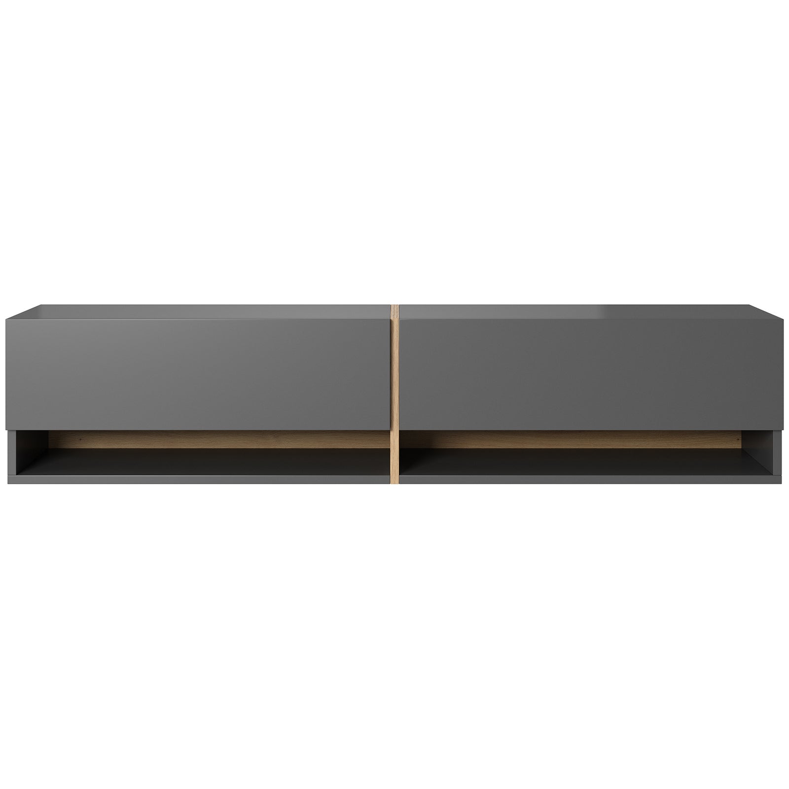TV staliukas MIRRGO, grafito, 140 cm