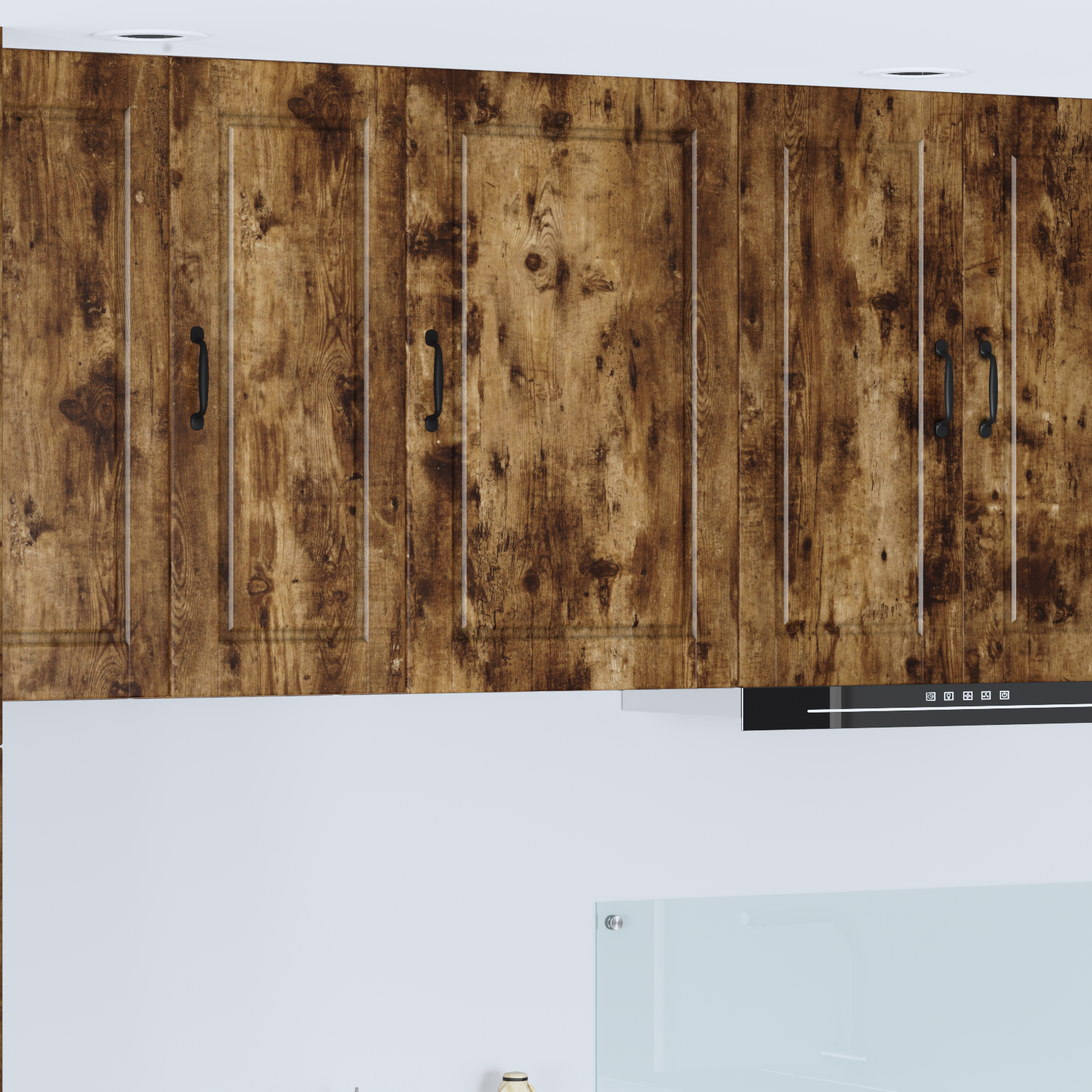 Kitchen Cabinet with Shelf Smoked Oak 50 x 31 x 80 cm