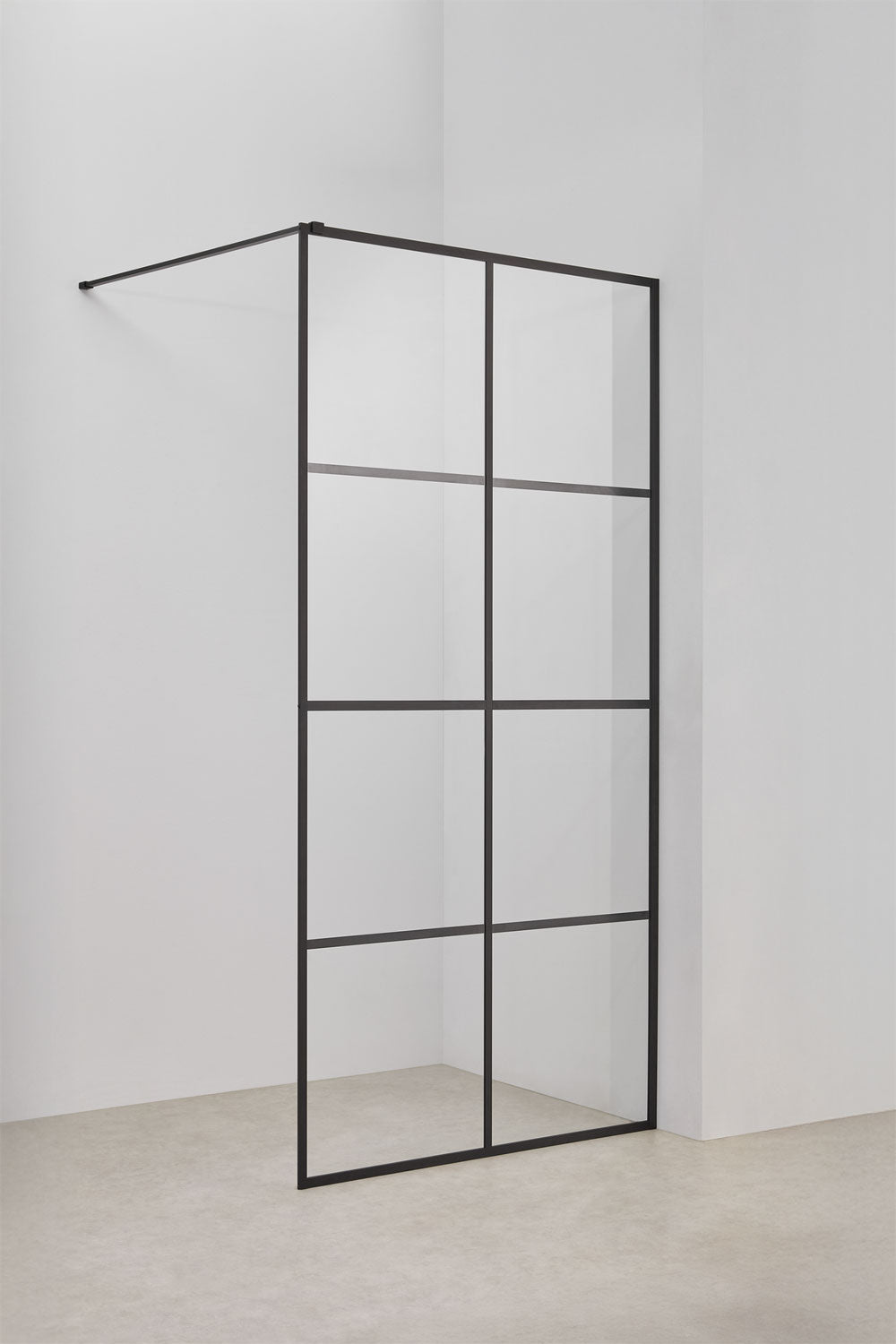 Fiksuota dušo sienelė TARUINO 80 cm, 8 mm grūdintas stiklas