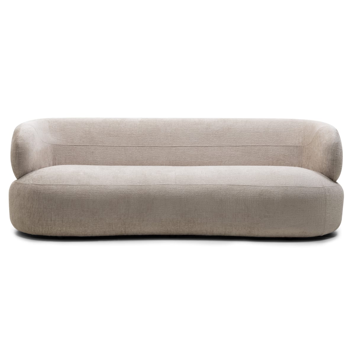 ZILINE sofa, chenille, light beige