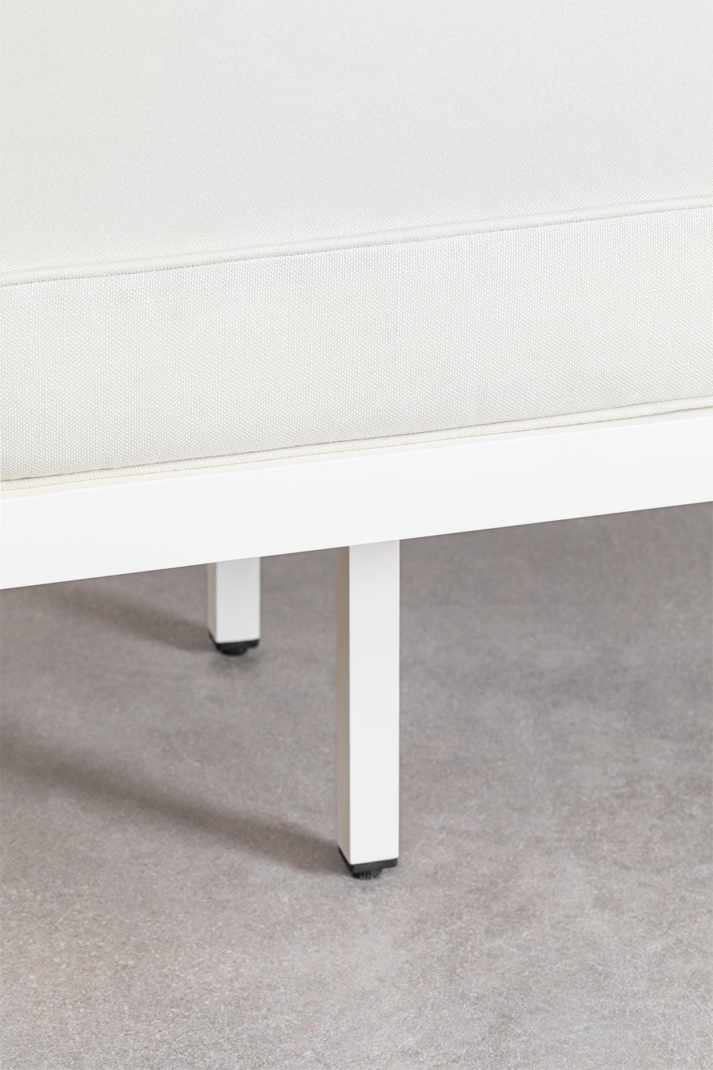 Sofa ALCANTO, three-seater, white