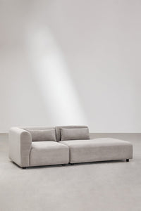 Kampinė sofa FOGLERA priekinis vaizdas