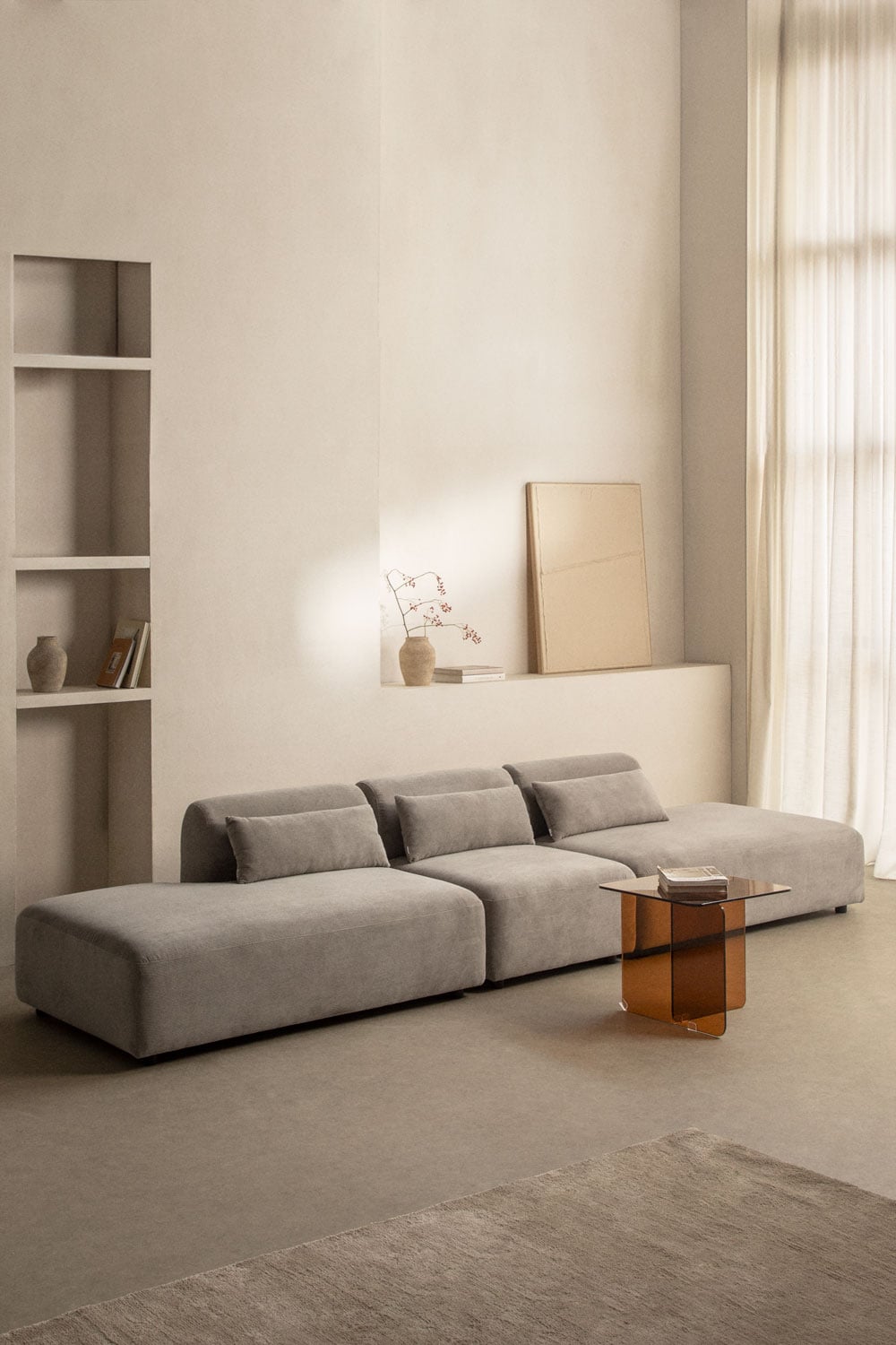Sofa FOGLERA pilka spalvos