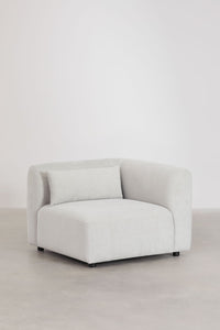 Sofos FOGLERA šviesiai pilka atspalvio detalė