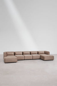 Sofa FOGLERA – bendras vaizdas šenilo