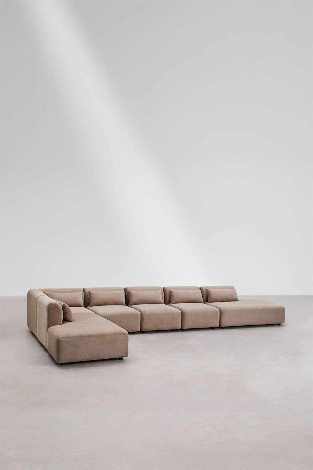 Kampinė sofa FOGLERA, kupranugario, 476x242