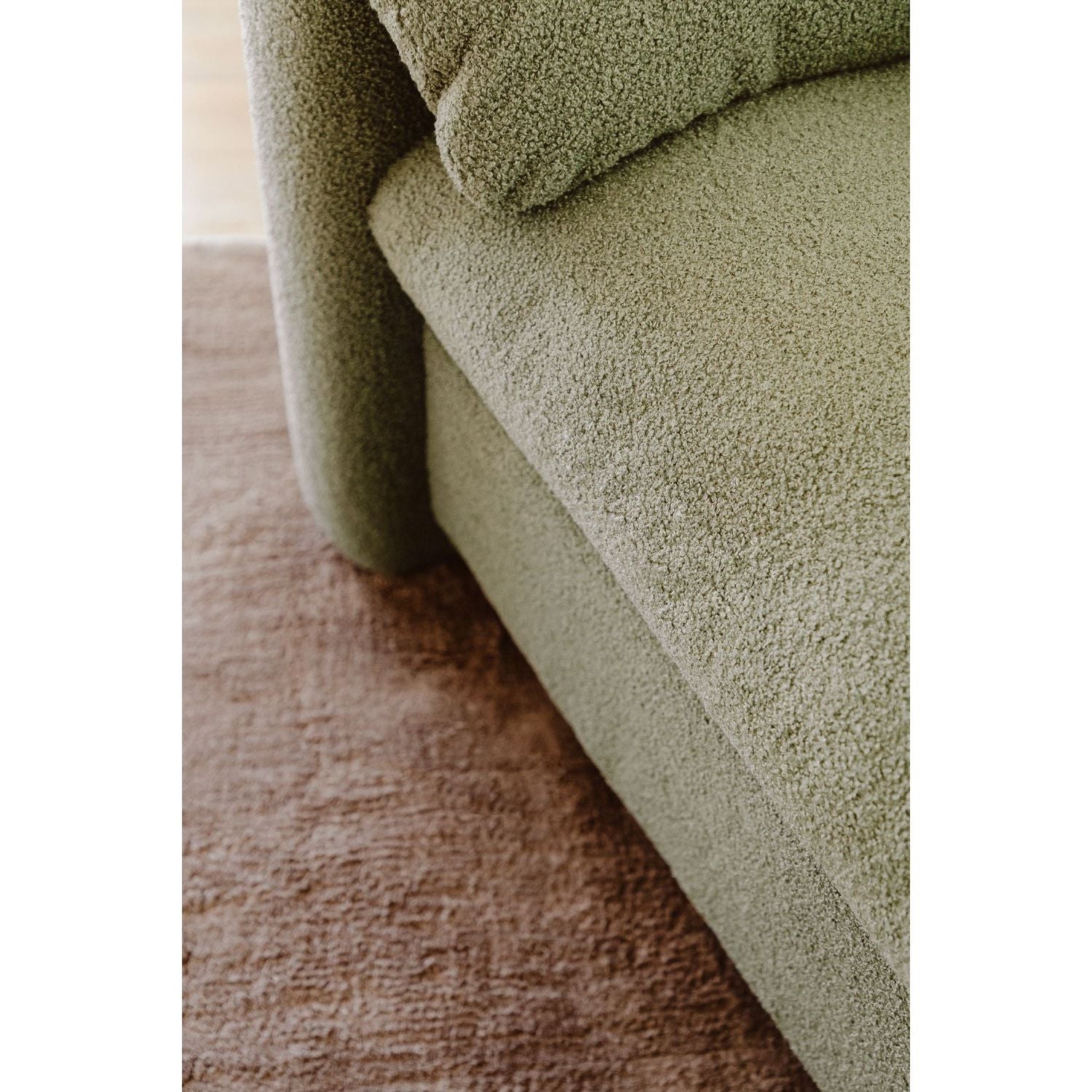 Fotelis SERA, žalias