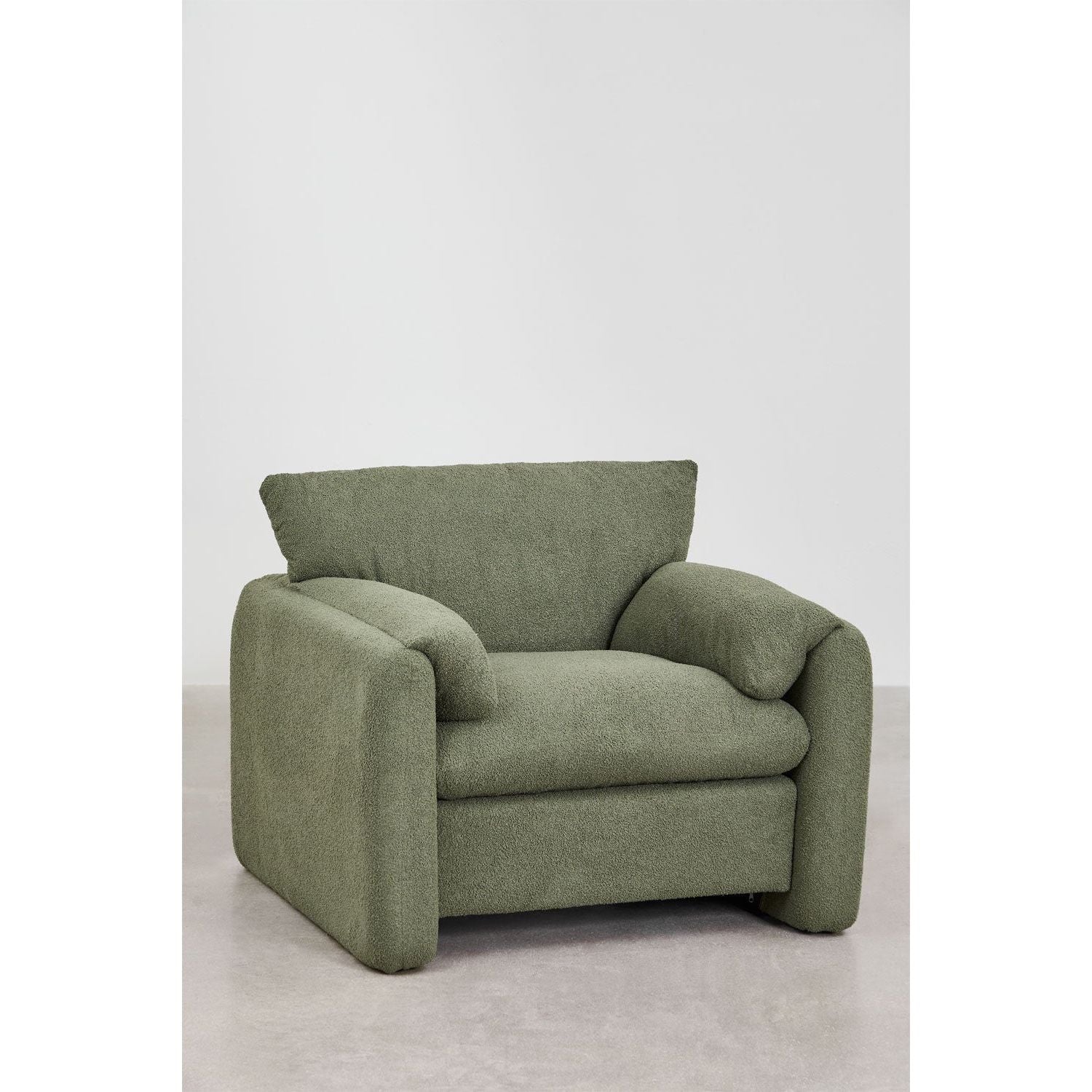 Fotelis SERA, žalias