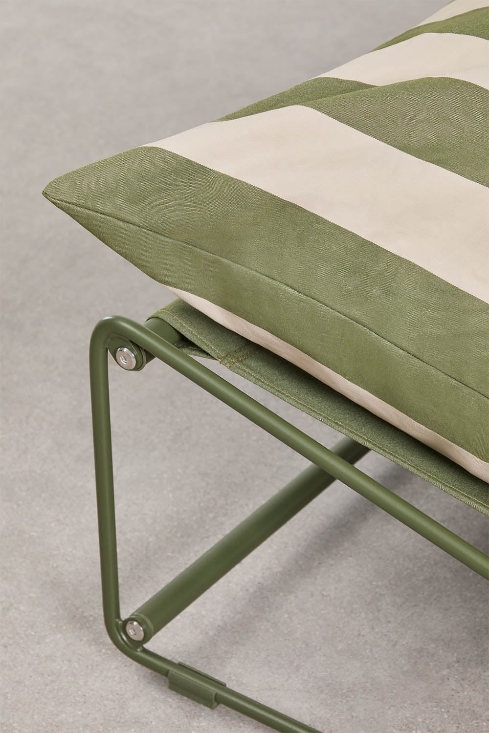 Lauko fotelis COSMO, kreminė-ruda