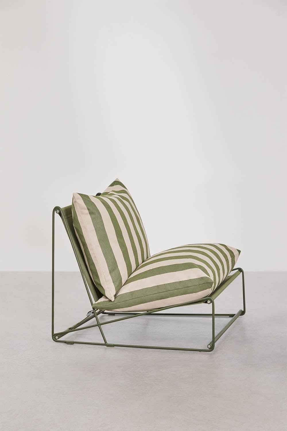 Lauko fotelis COSMO, kreminė-ruda