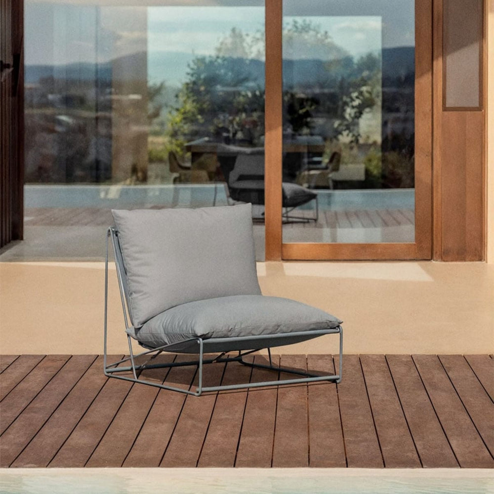 Outdoor armchair COSMO, Grey
