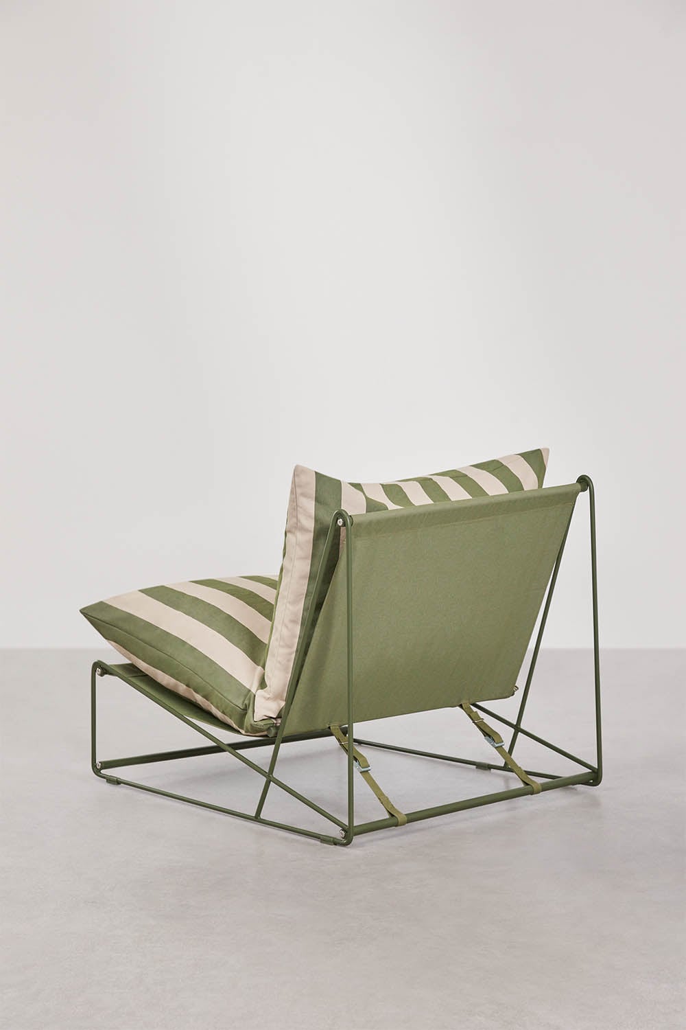 Lauko fotelis COSMO, kreminė-ruda