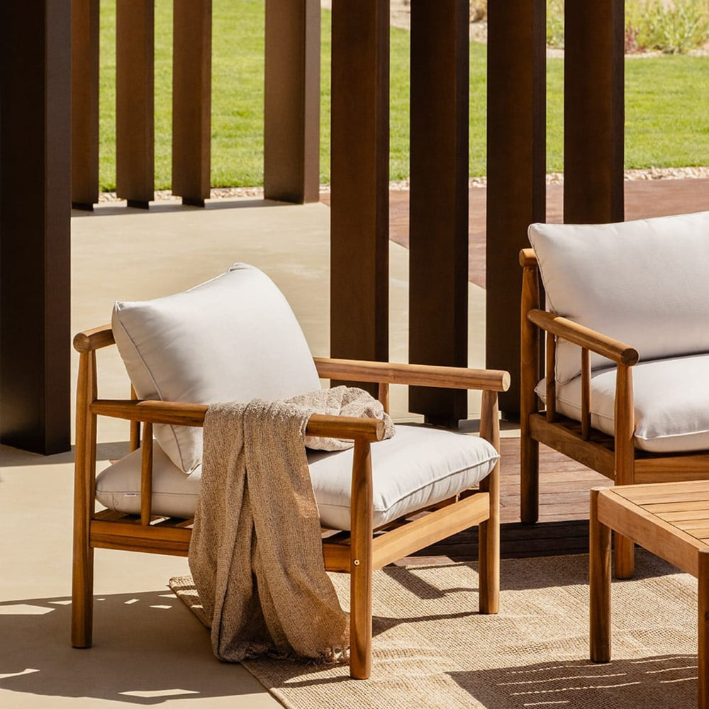 Armchair OAKANO, acacia wood