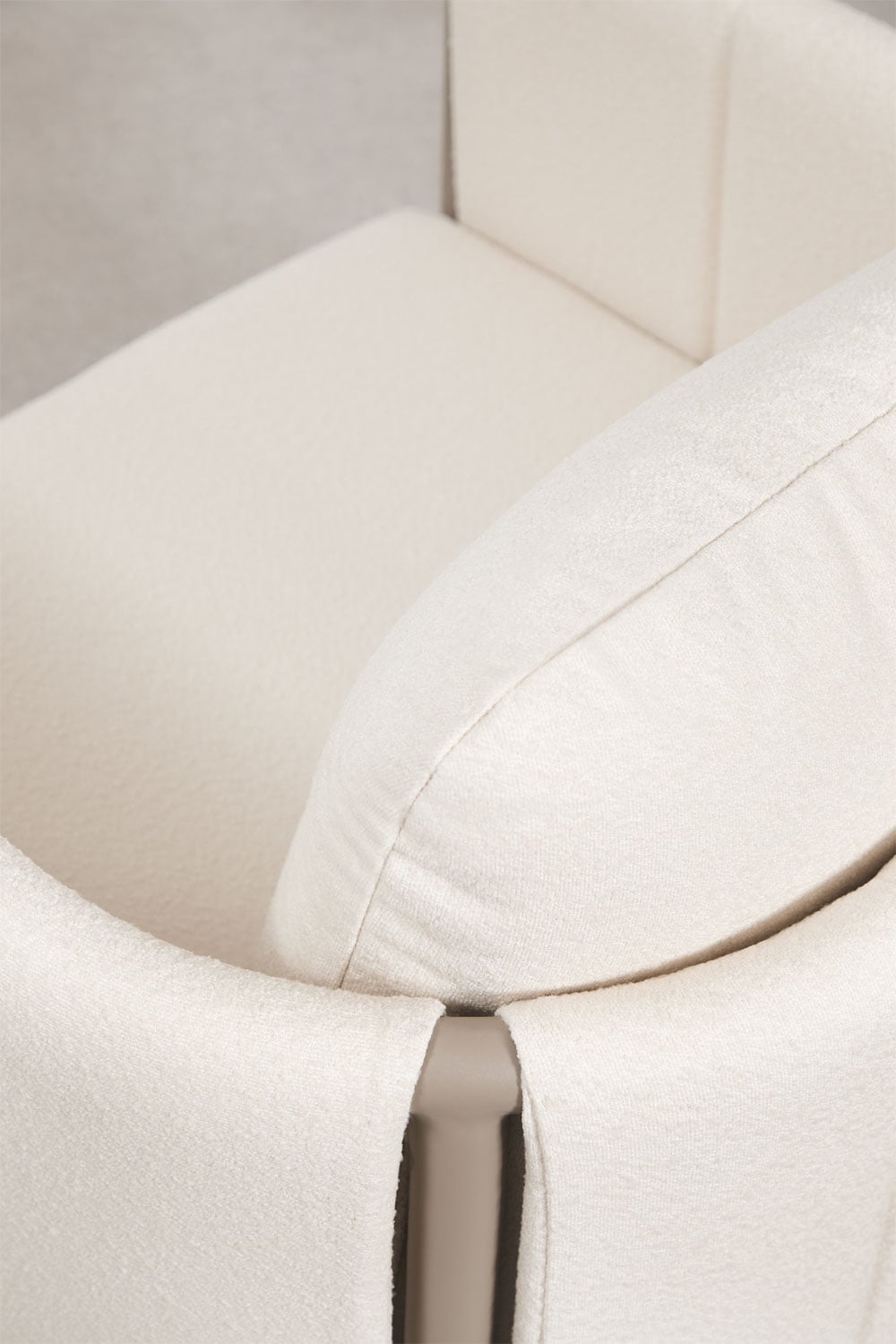 DUNA outdoor armchair, brown