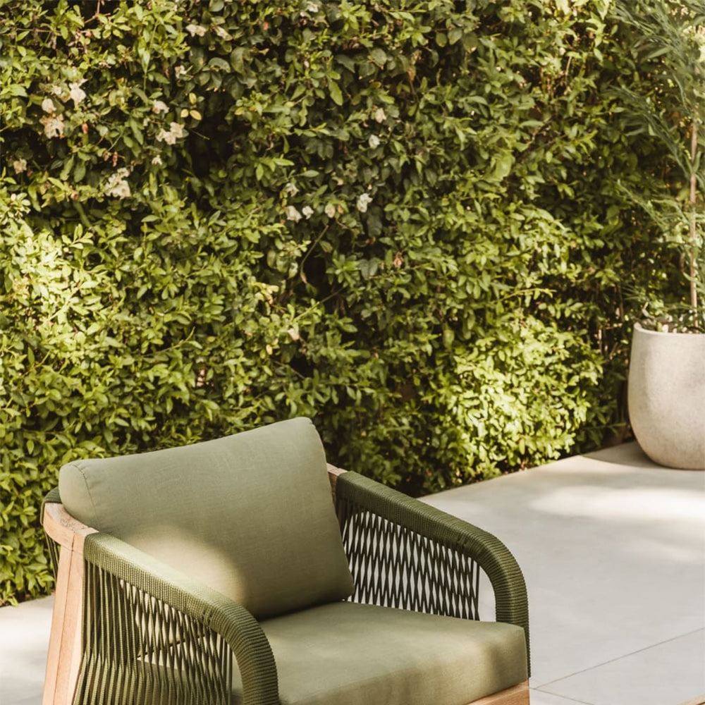 Armchair DEXTER, army green