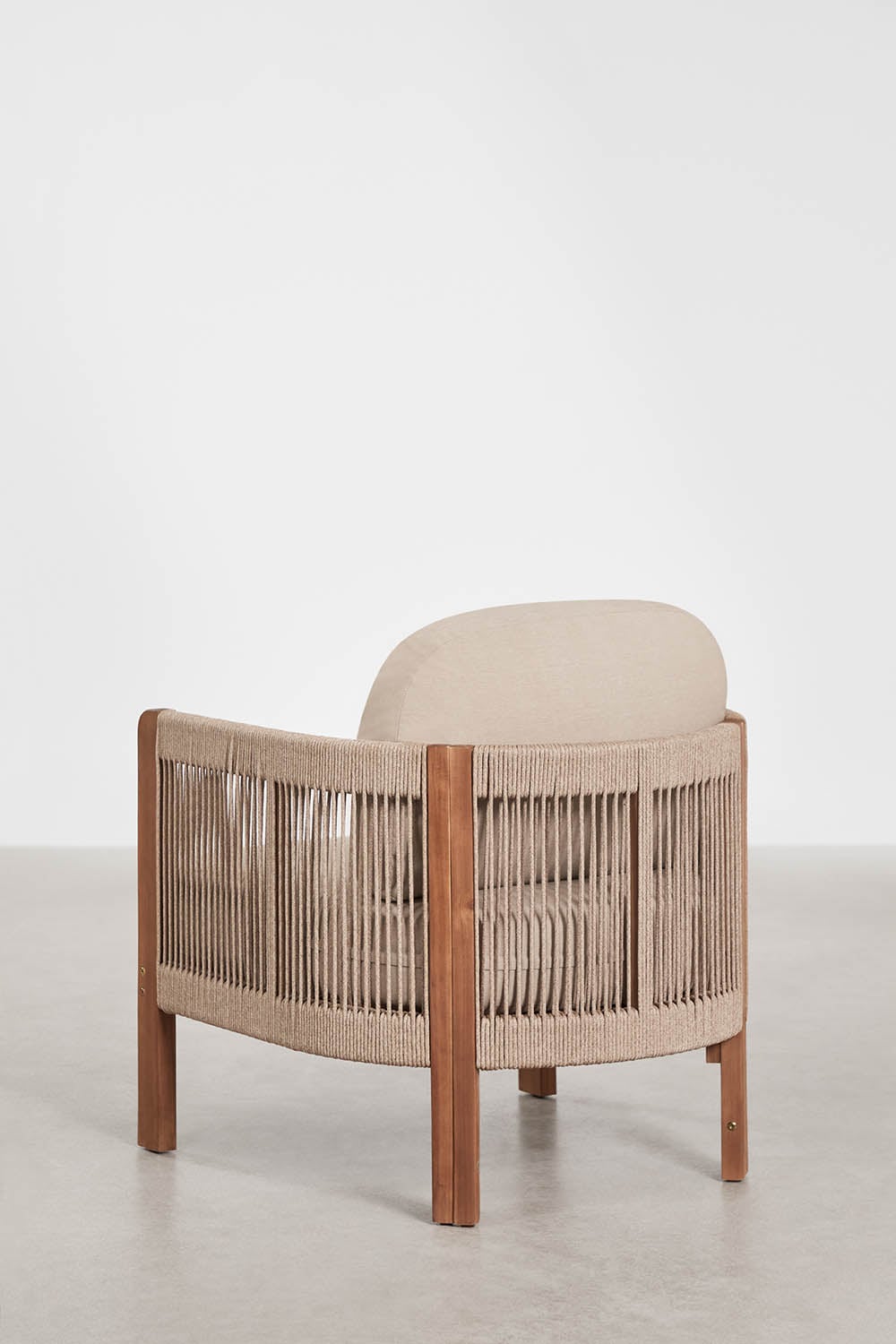 Lauko fotelis AKARO, akacijų mediena