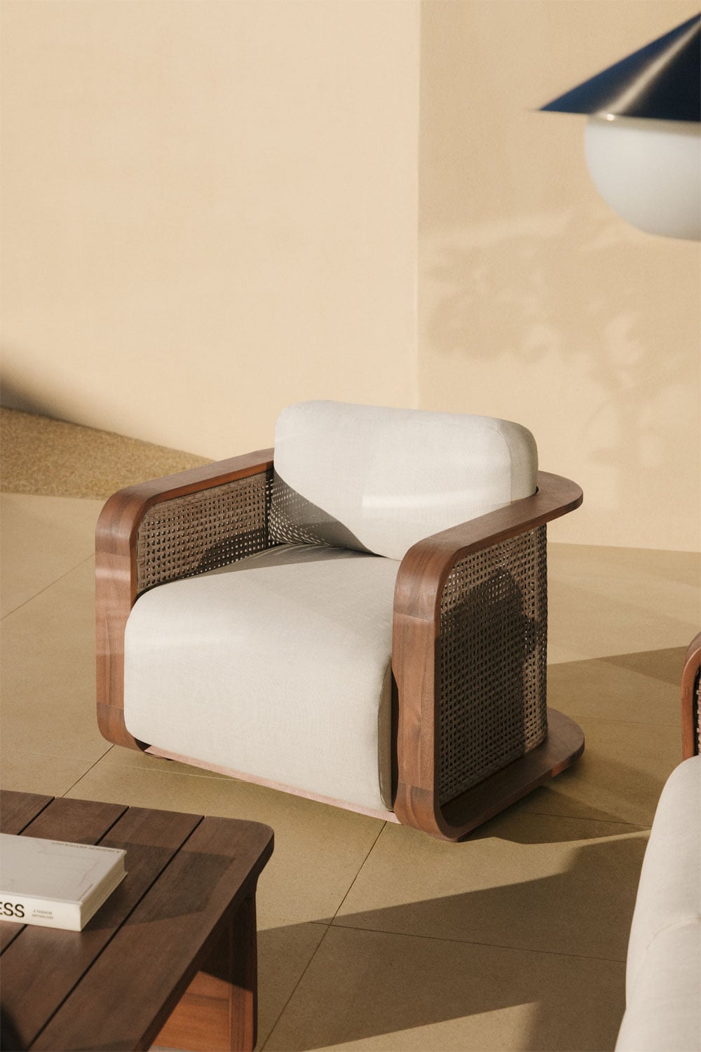 Armchair RATIKO, acacia wood