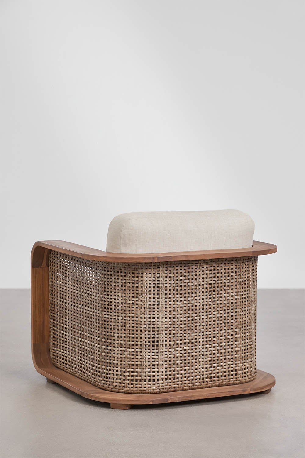 Armchair RATIKO, acacia wood