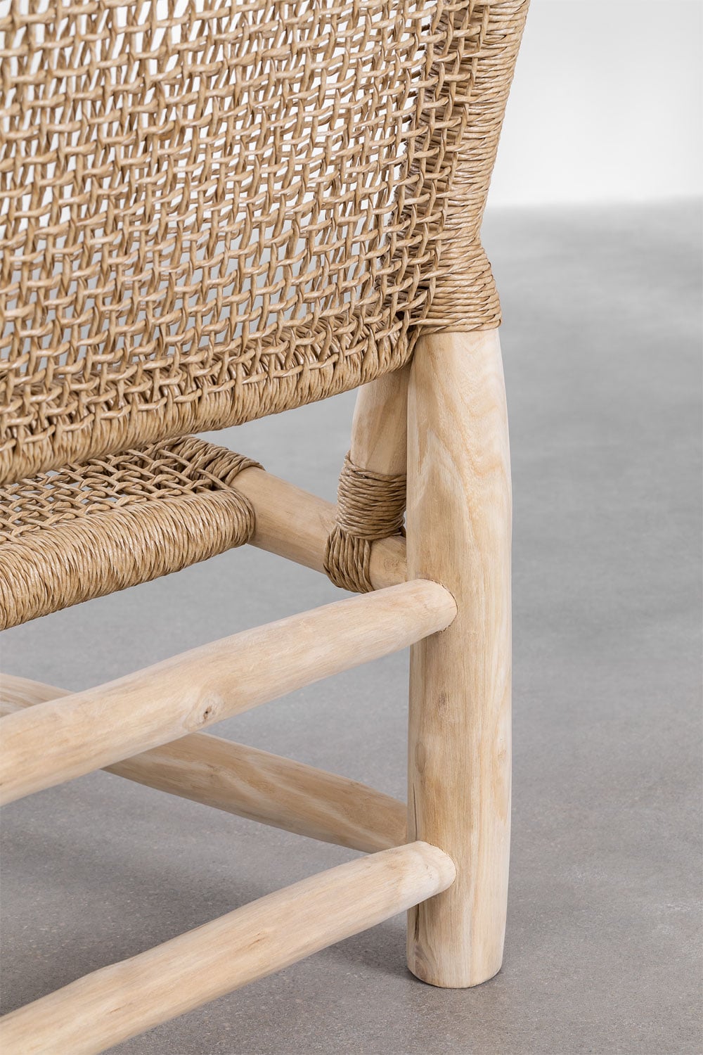 Lauko fotelis TEAK, tikmedis