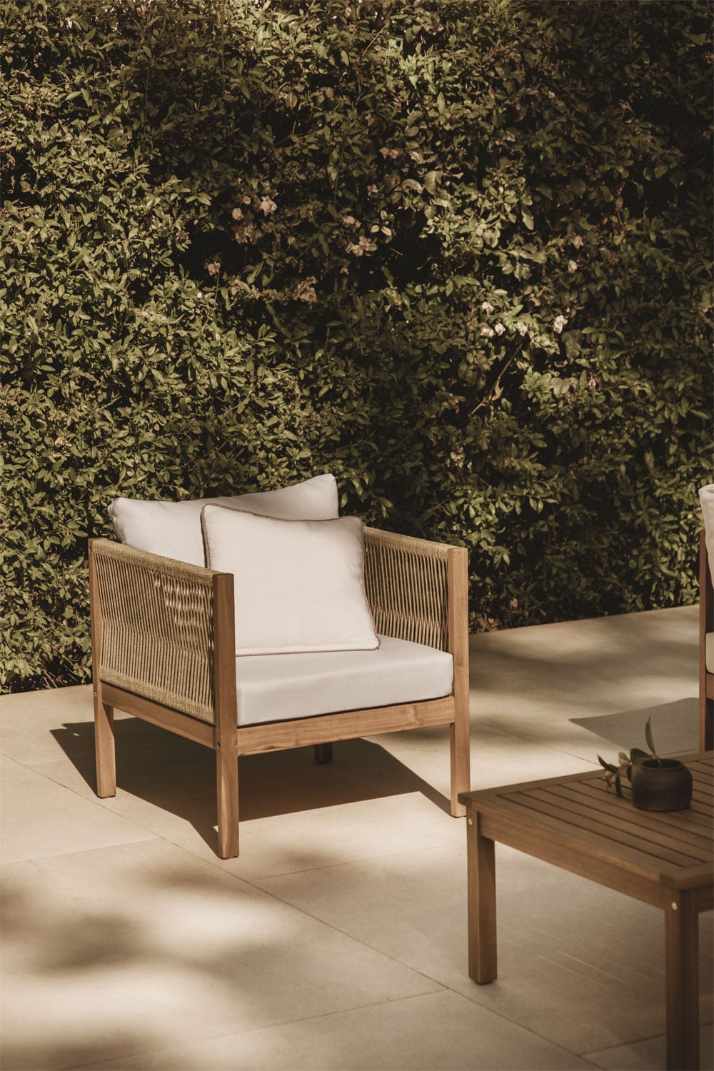 Lauko fotelis PARMA, terakota