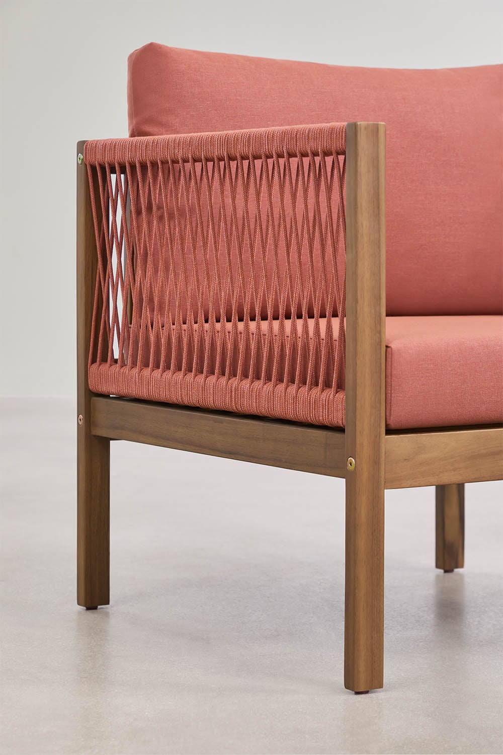 Lauko fotelis PARMA, terakota