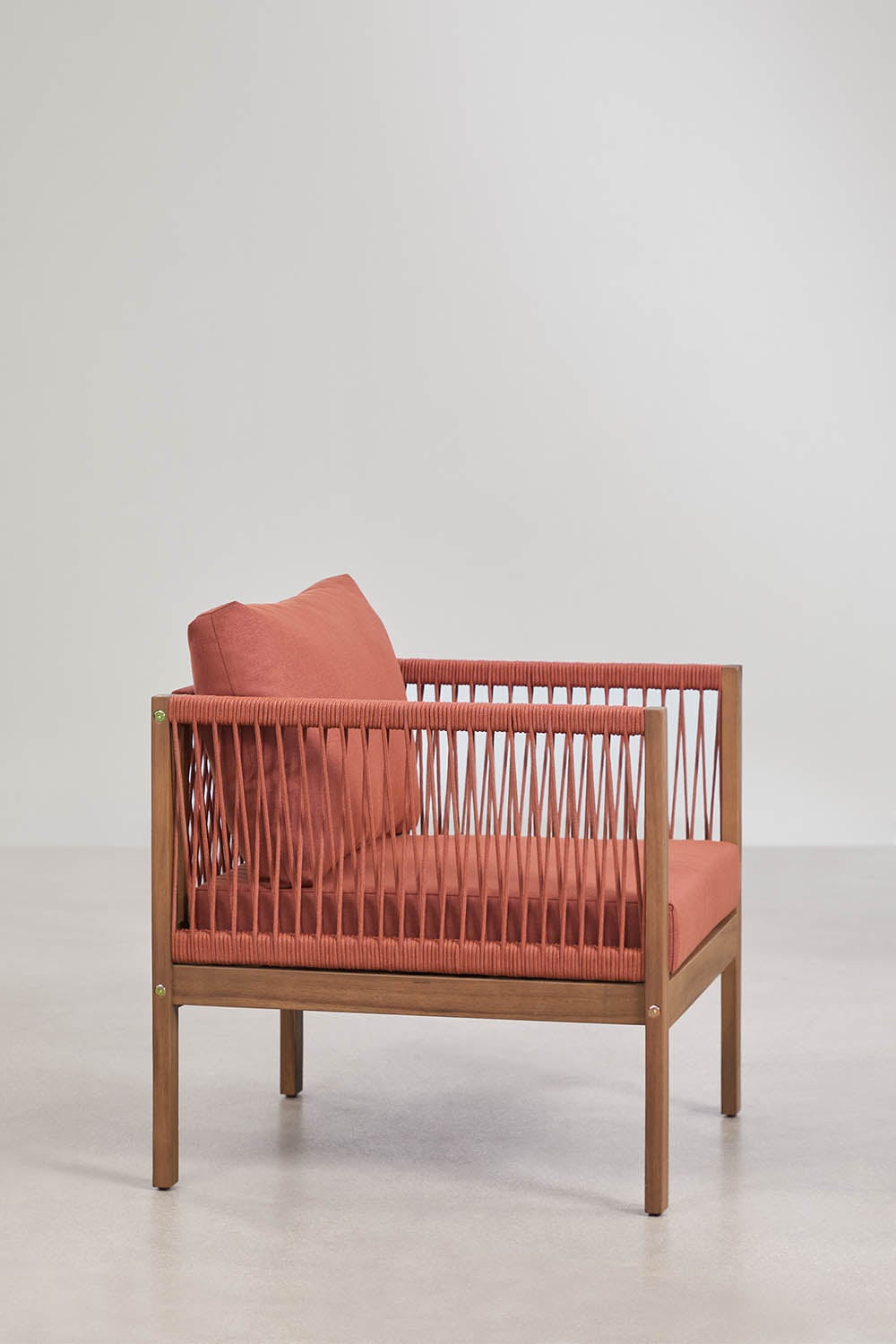 Lauko fotelis PARMA, terakota