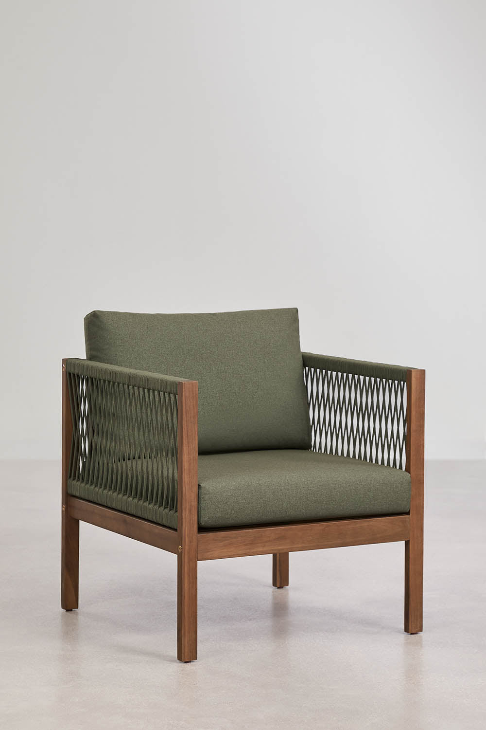 Lauko fotelis PARMA, alyvuogių