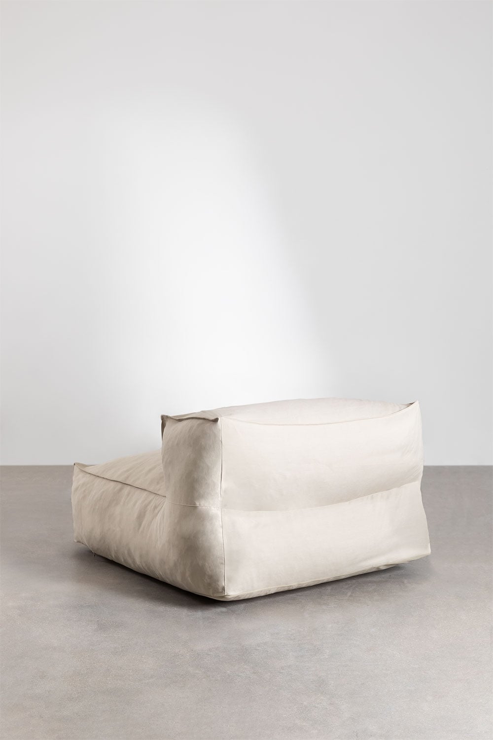 Lauko fotelis VELVA, kreminis