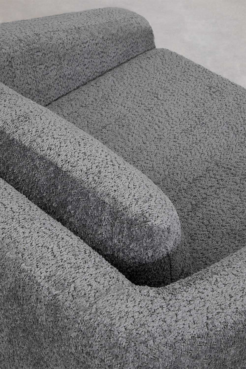 Išskleidžiamas fotelis DALILA paviršiaus blizgesys iš arti