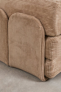 Modulinė kampinė sofa MERIDENA paruošta kaip lova