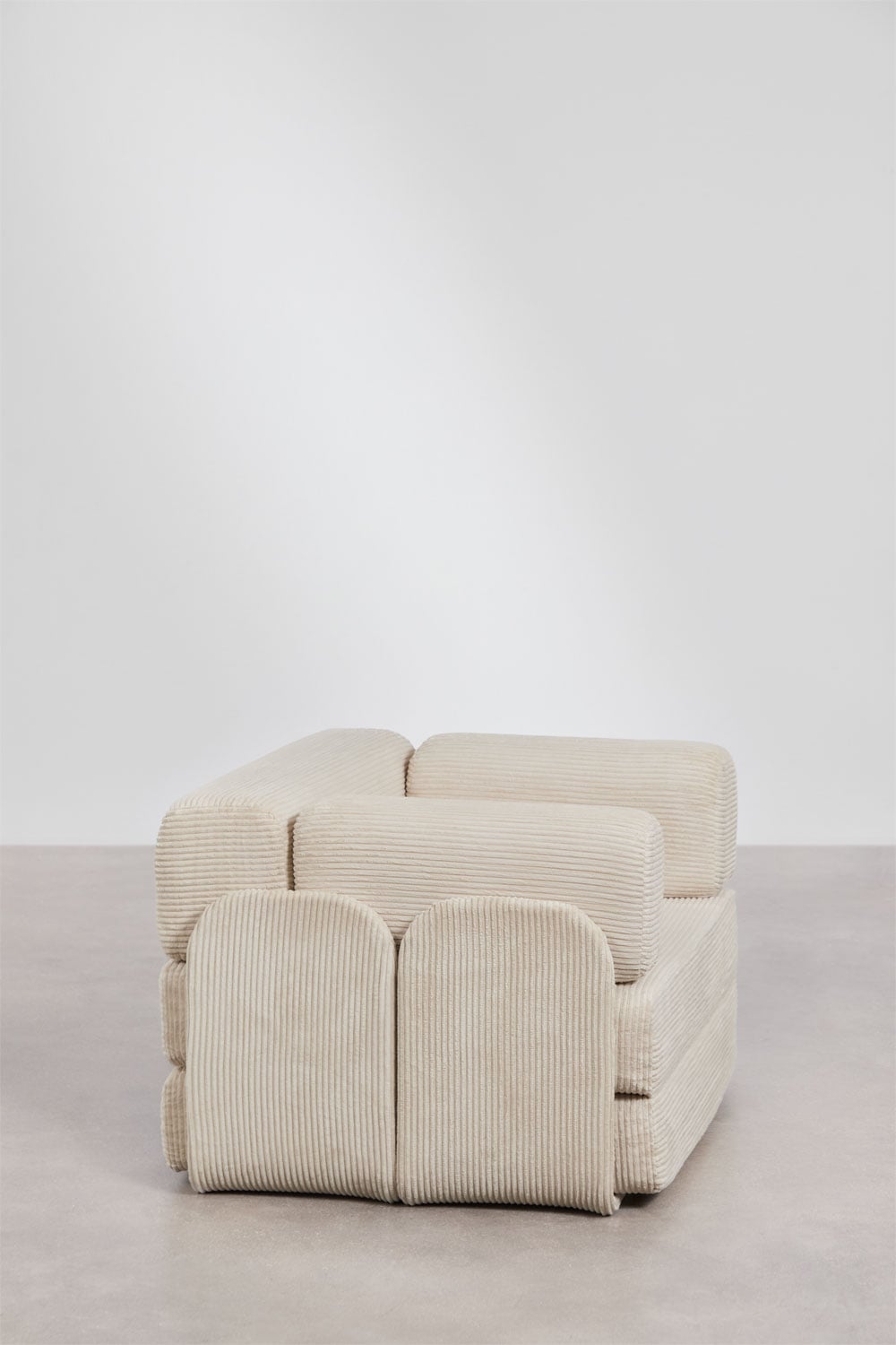 Modulinė kampinė sofa MERIDENA miegojimo funkcija