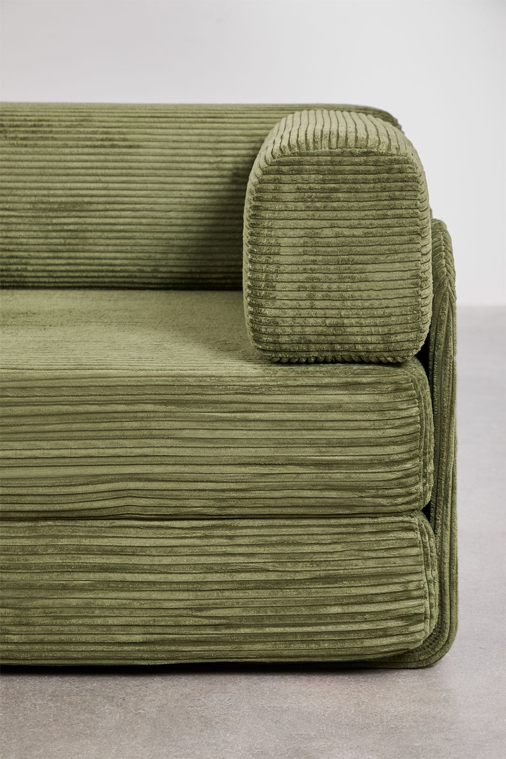 Modulinė kampinė sofa MERIDENA artimas planas