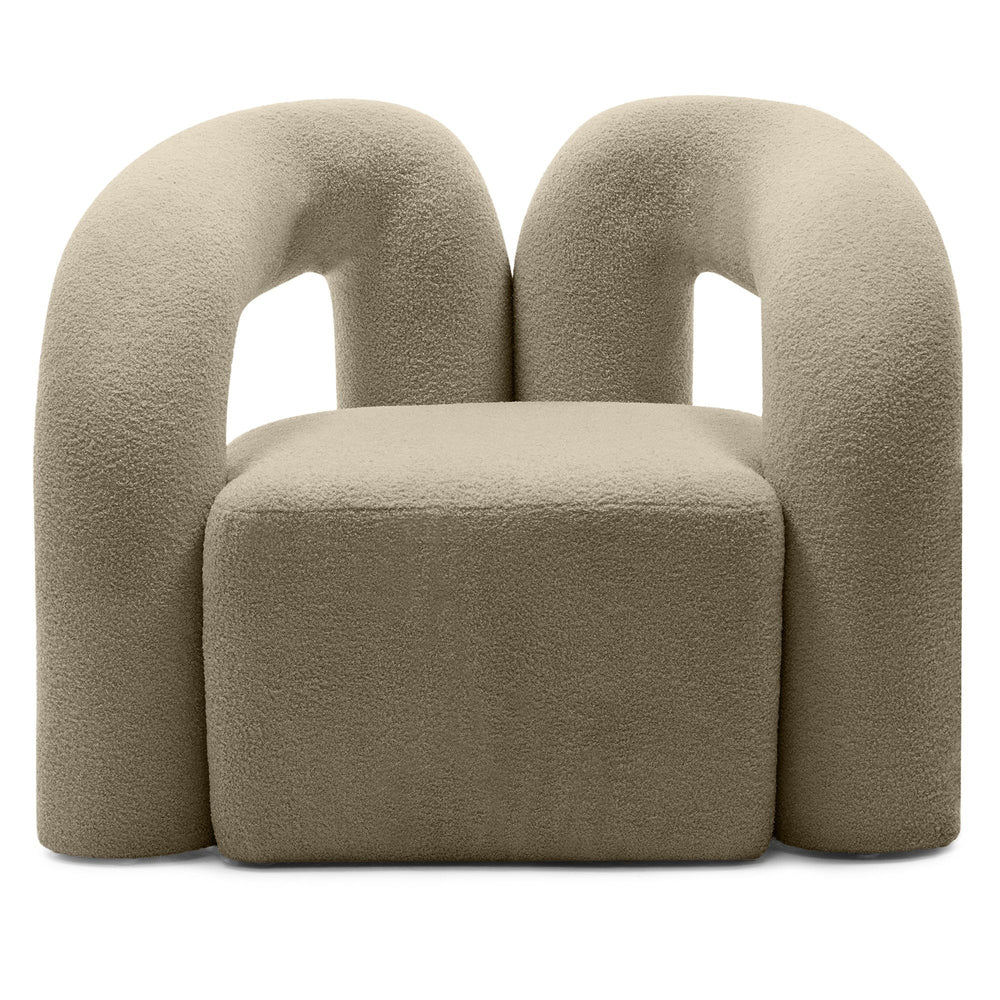 Recliner MERLON, beech, brown