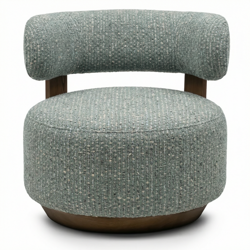 Recliner DELICE, bluish sand/orehas