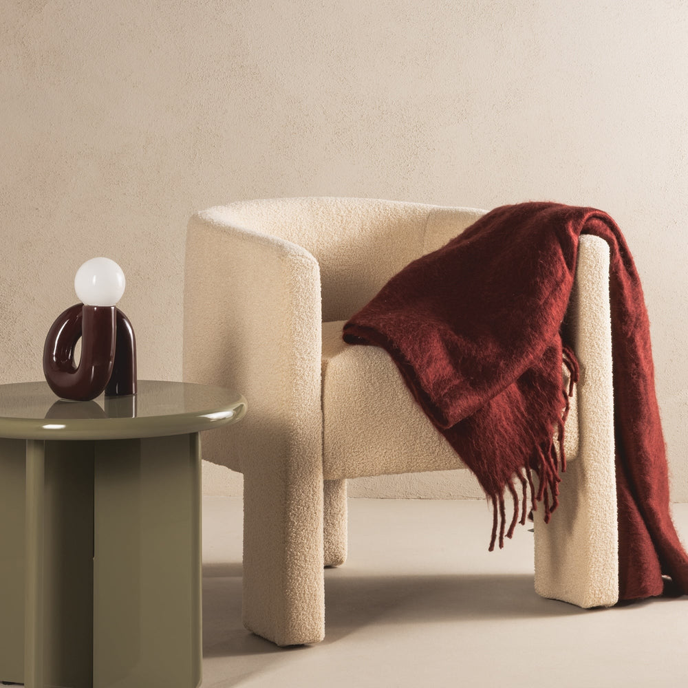 Dining chair ONDINE, beige/ash