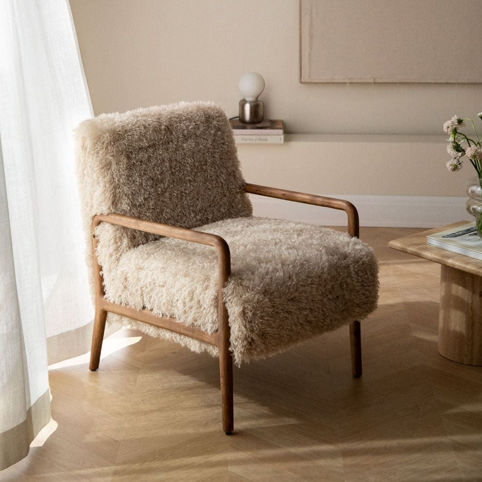 Fotelis MAY, kaučiuko mediena