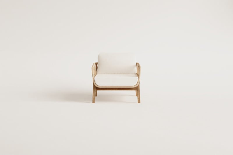 Armchair ACACIA, acacia (2 variations)