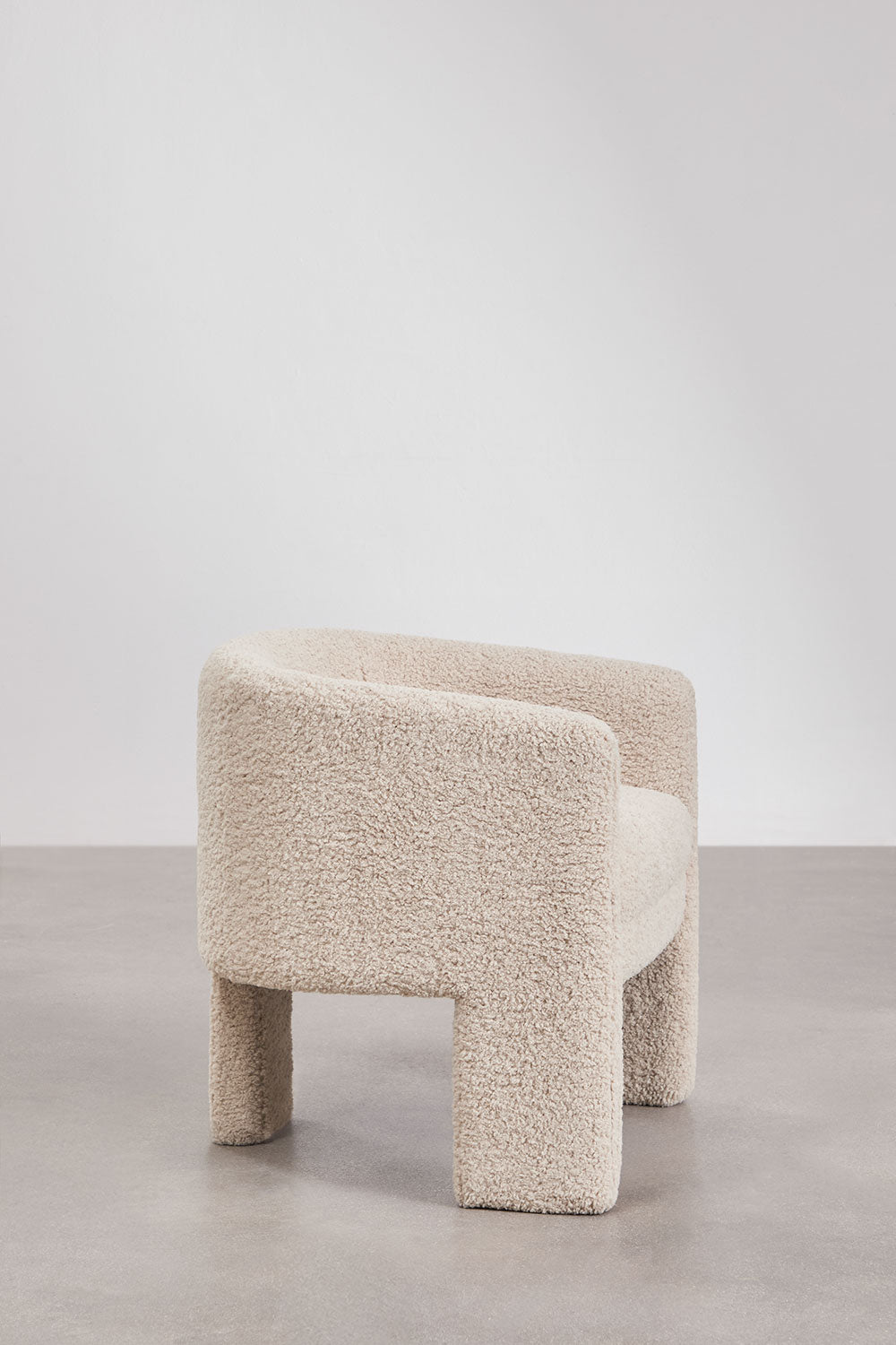 Armchair DORAORA, faux fur
