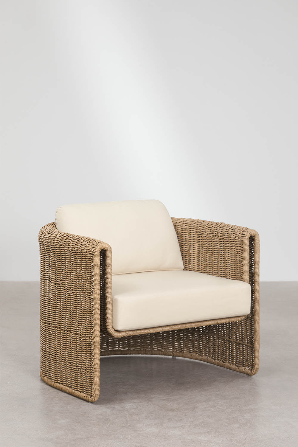 Fotelis LINA, plienas, sintetinis vytelis, FSC