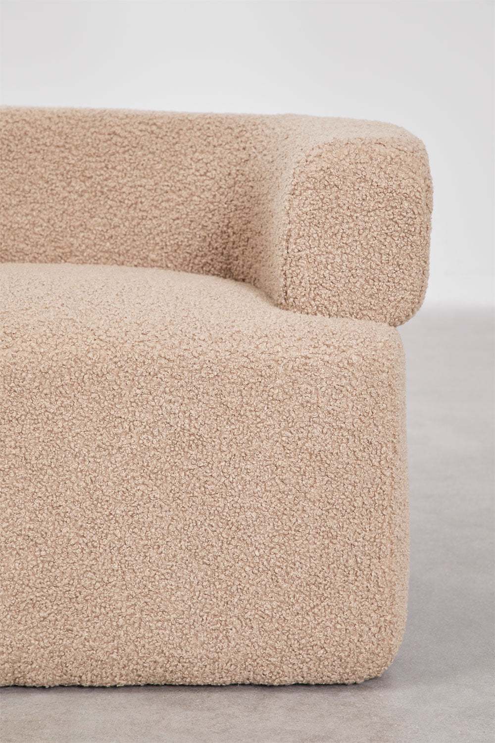 Armchair NAVAORA, brown