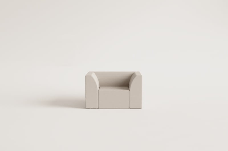 Armchair SAROORA, green