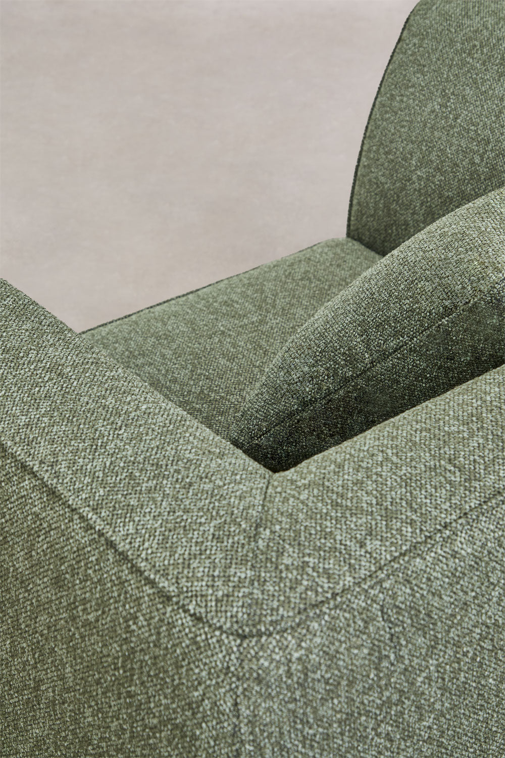 Armchair SAROORA, green
