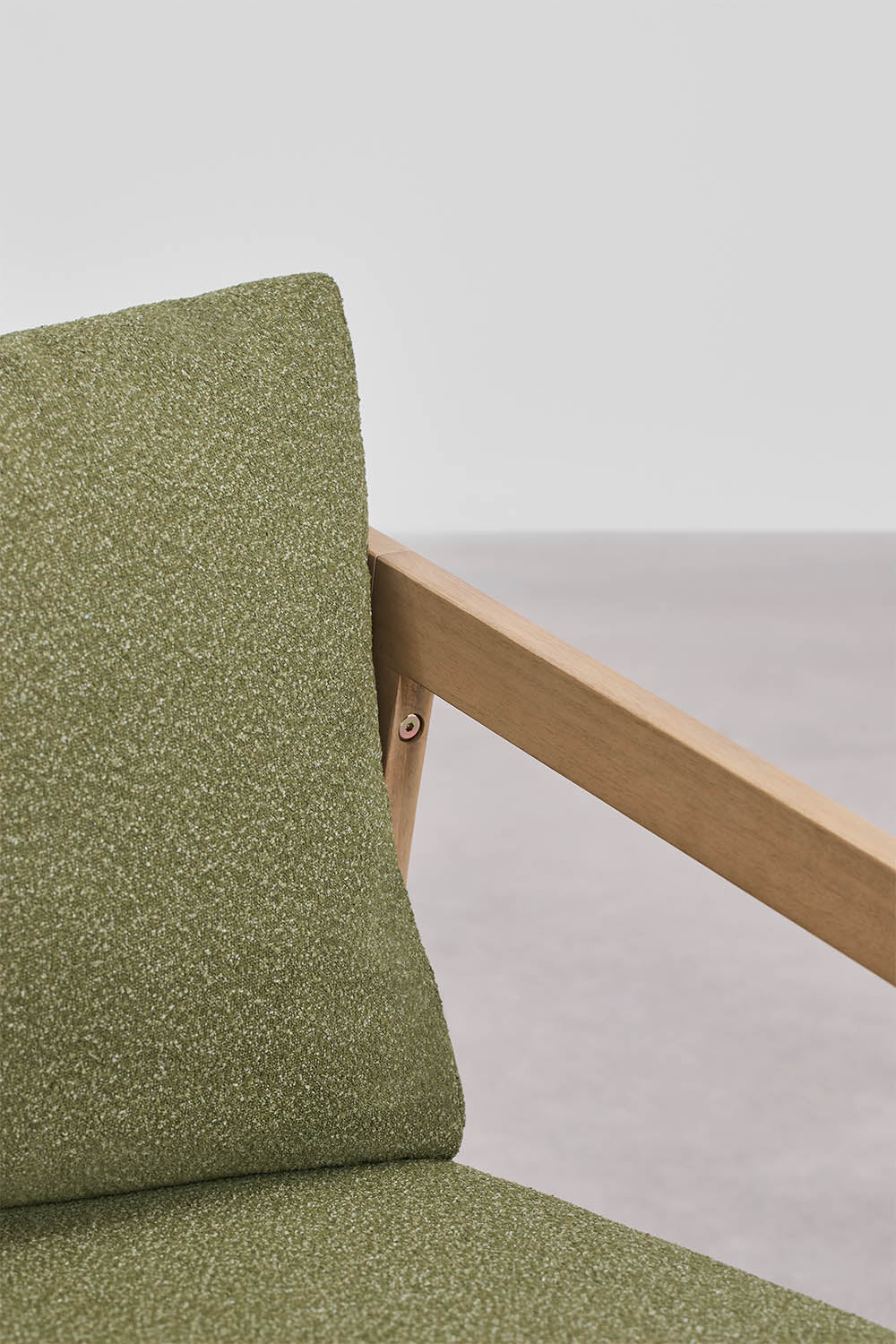 Armchair VIRVO, acacia, light (2 variants)