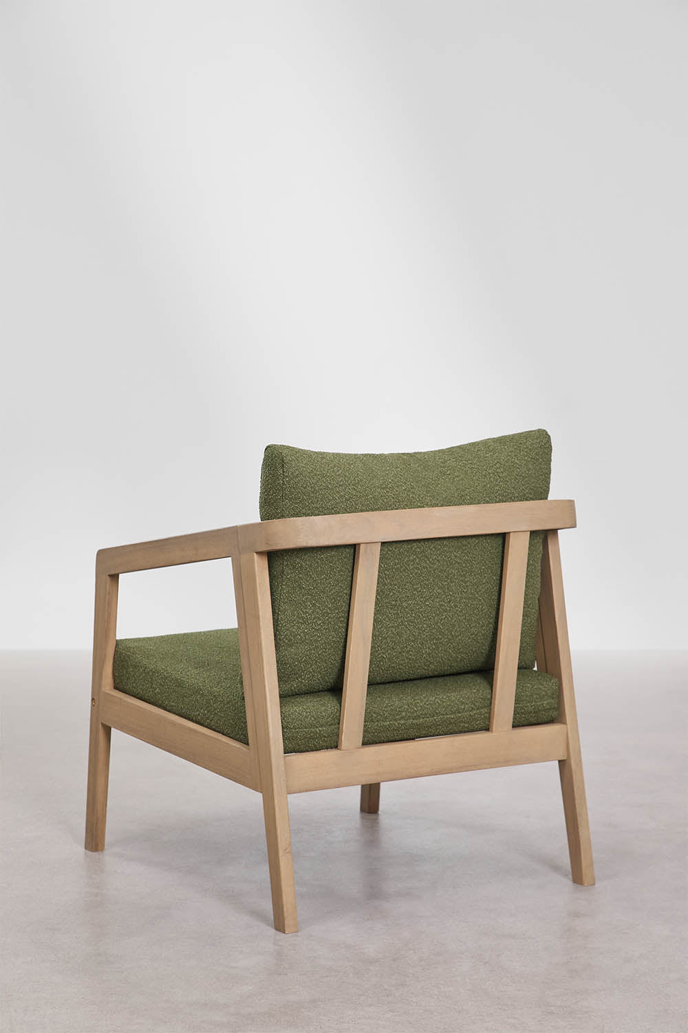 Armchair VIRVO, acacia, light (2 variants)