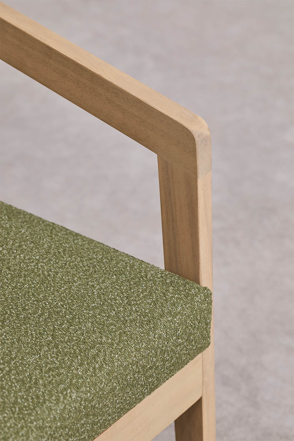Armchair VIRVO, acacia, light (2 variants)