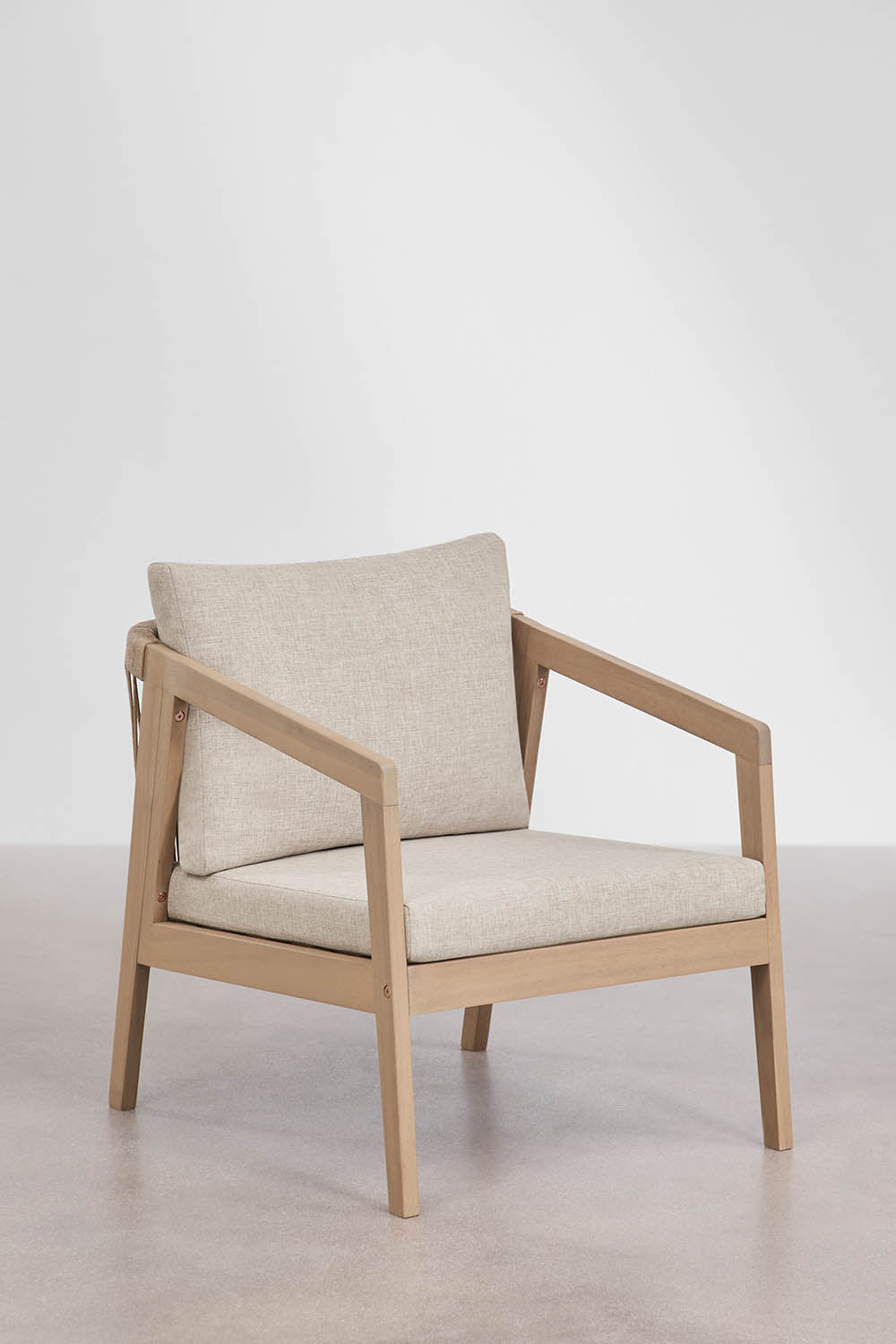 Armchair VIRVO, rope weave (1 pc.)