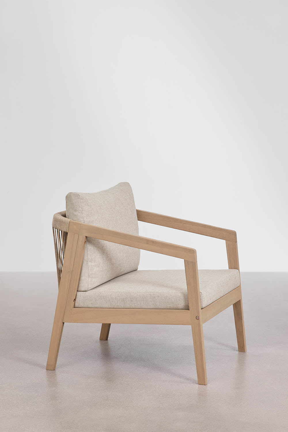 Armchair VIRVO, rope weave (1 pc.)