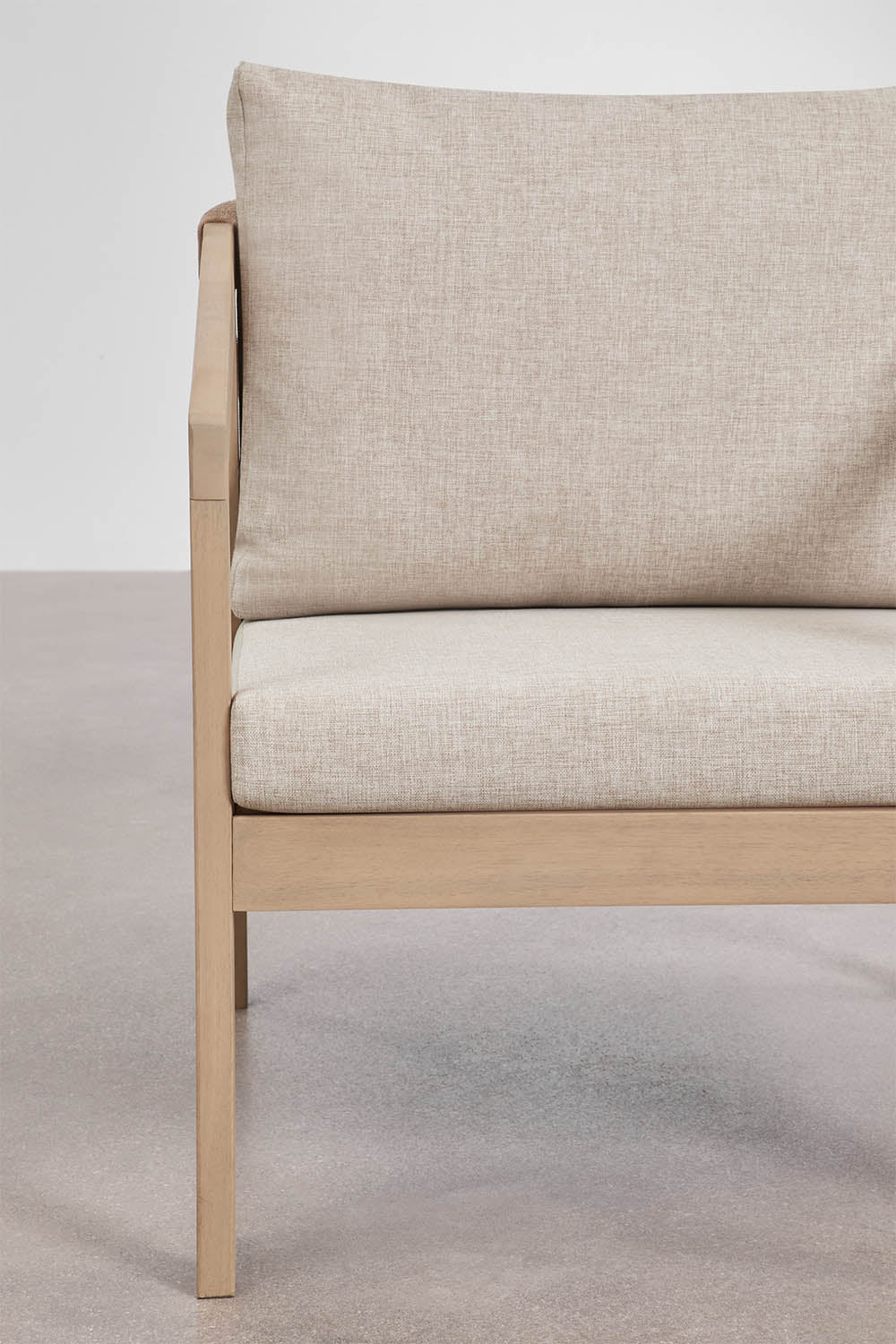 Armchair VIRVO, rope weave (1 pc.)