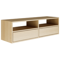 Pakabinama TV spintelė ZARI, ąžuolas, 100 cm